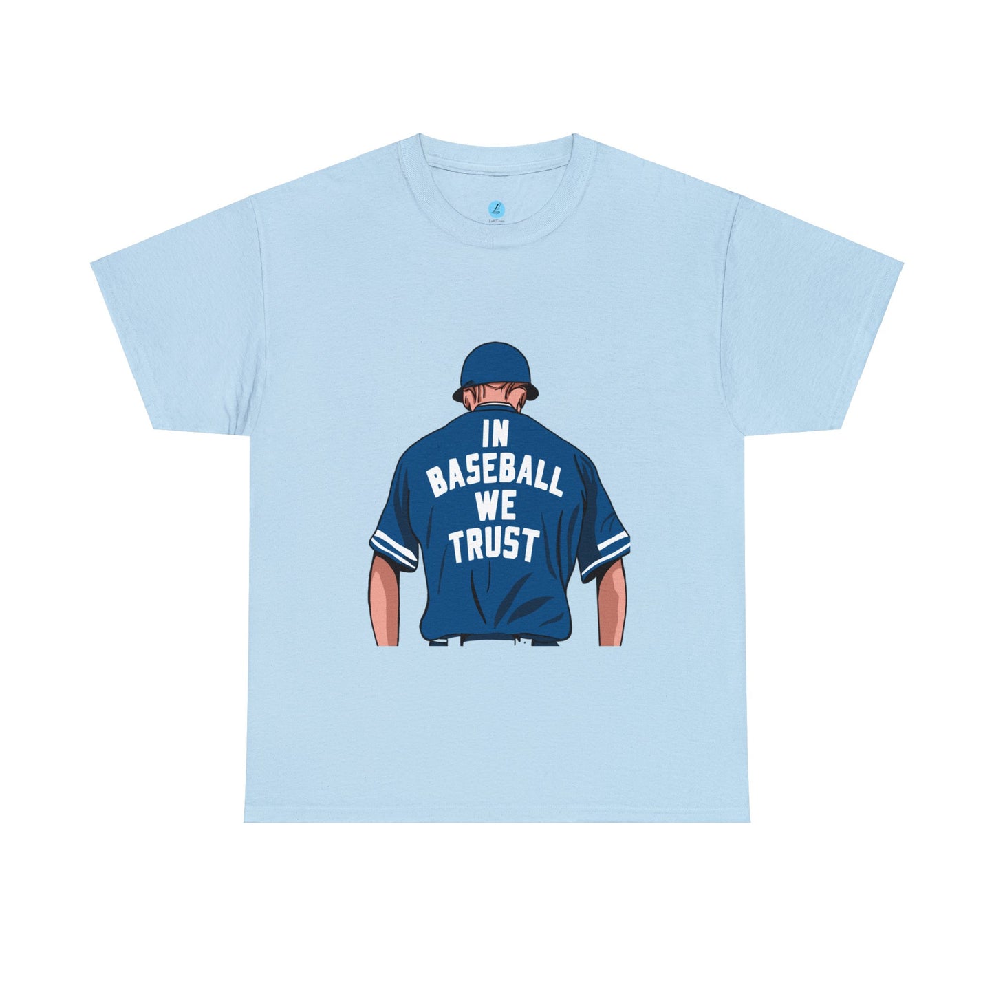 In Baseball We Trust, Baseball Player Graphic, Unisex T-Shirt
