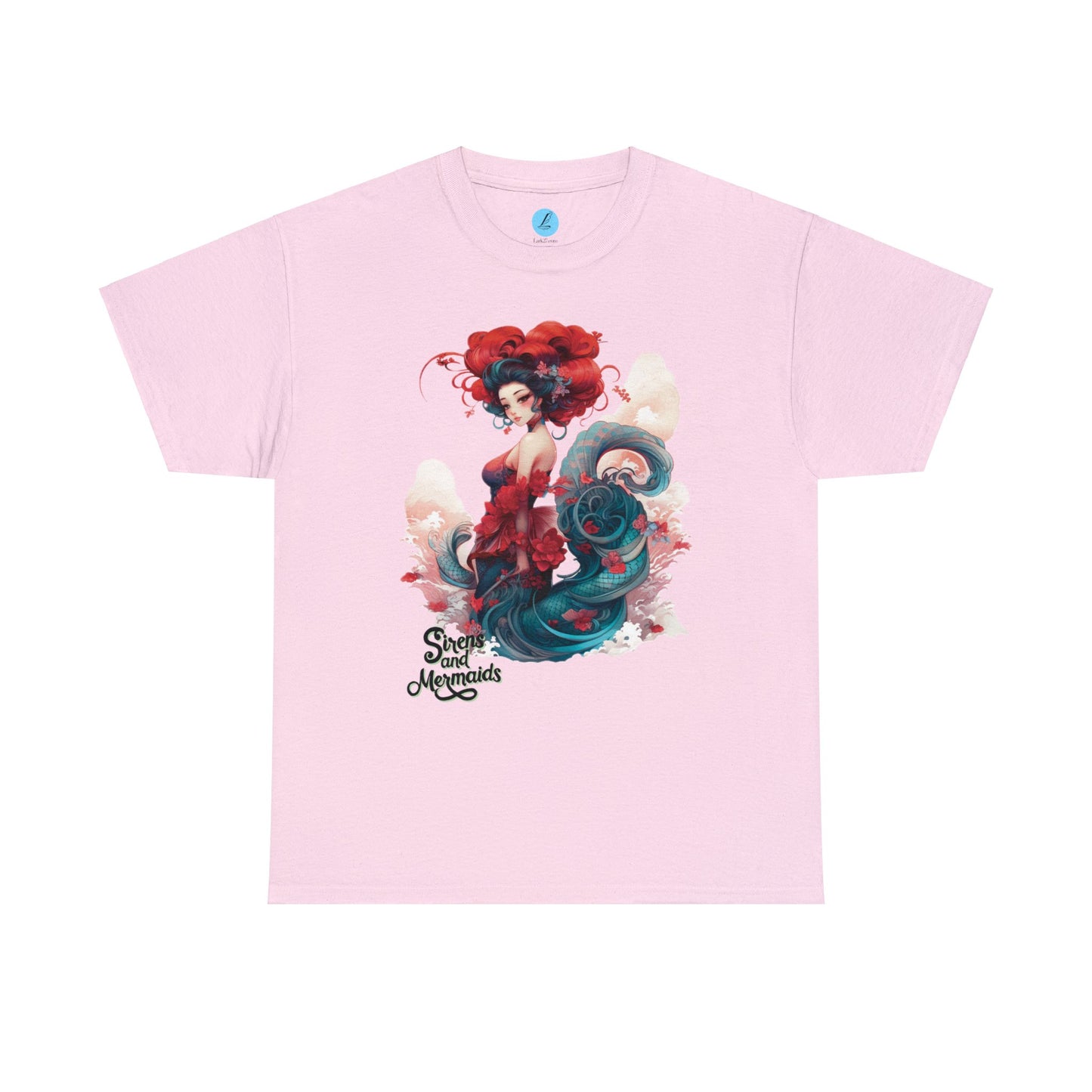 Mermaids and Sirens, Geisha Unisex Heavy Cotton Tee