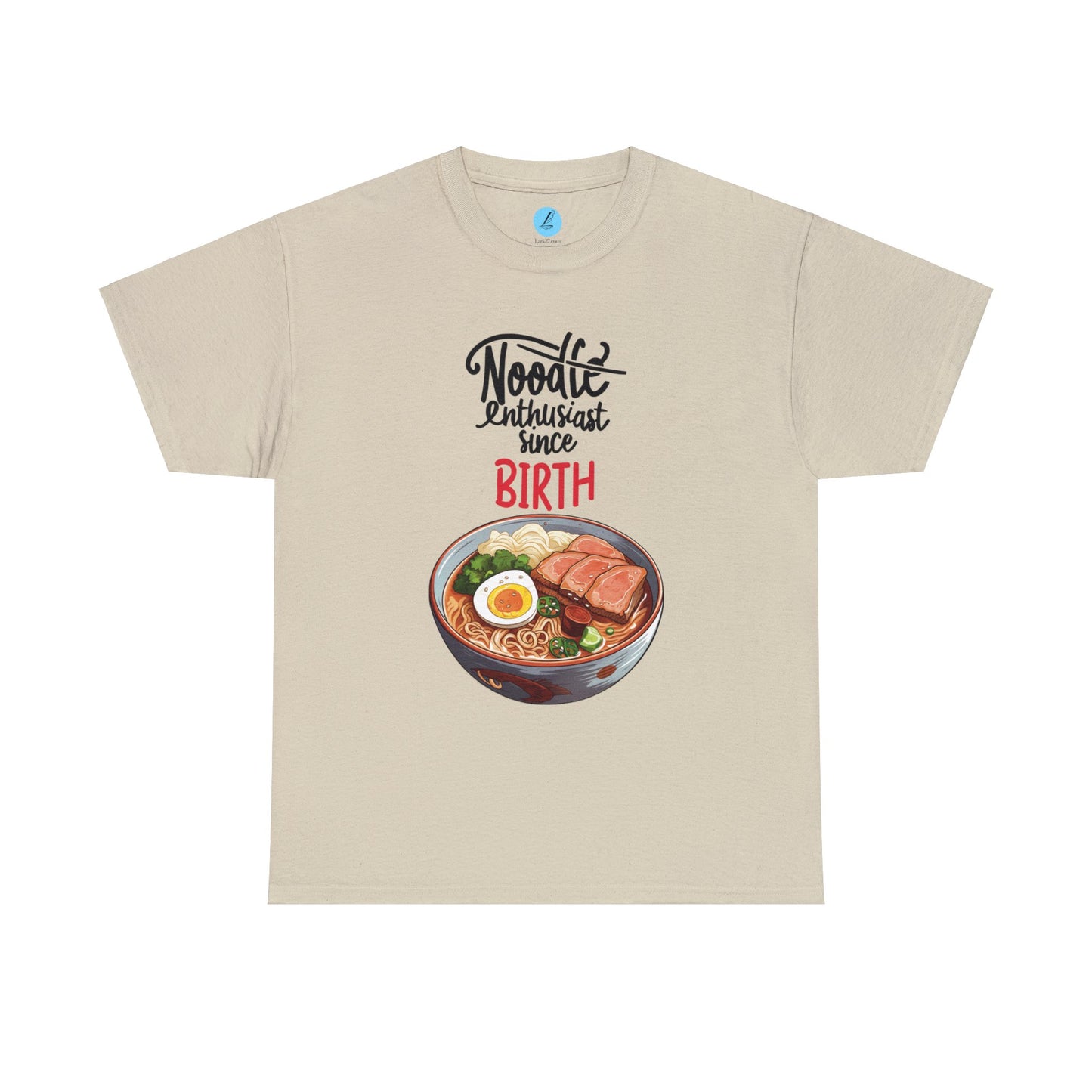 Noodle Enthusiast Since Birth Unisex Heavy Cotton Tee