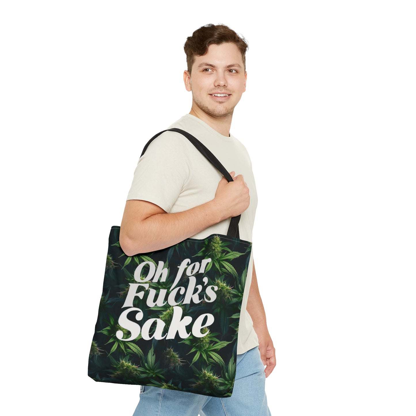 Oh For Sucks Sake Cannabis Tote Bag