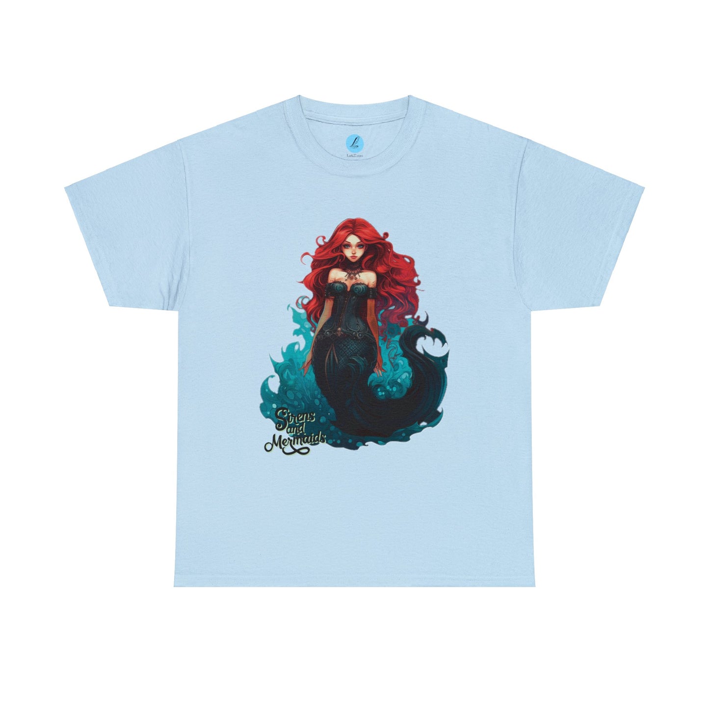 Mermaids and Sirens Gothic, Unisex Heavy Cotton Tee