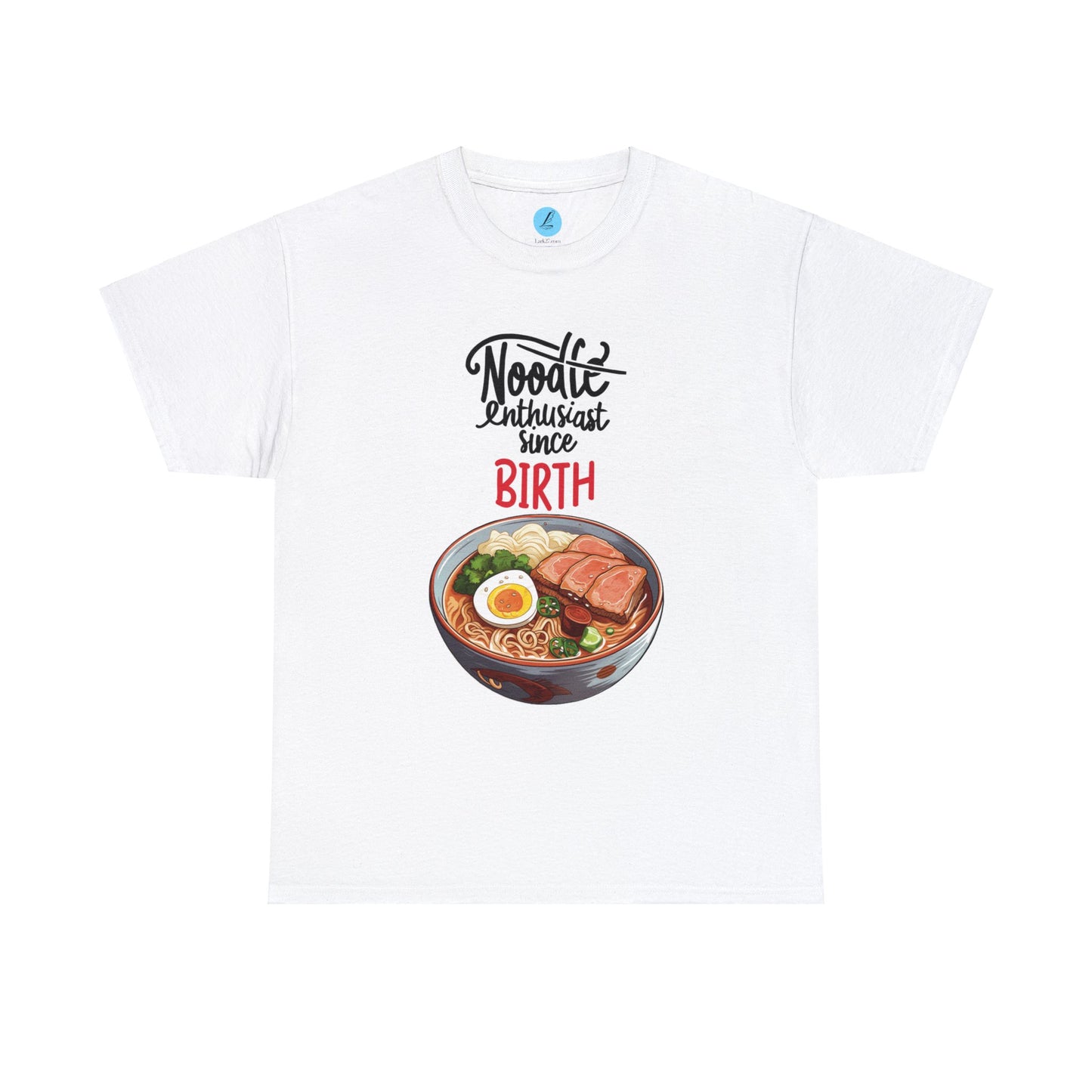 Noodle Enthusiast Since Birth Unisex Heavy Cotton Tee