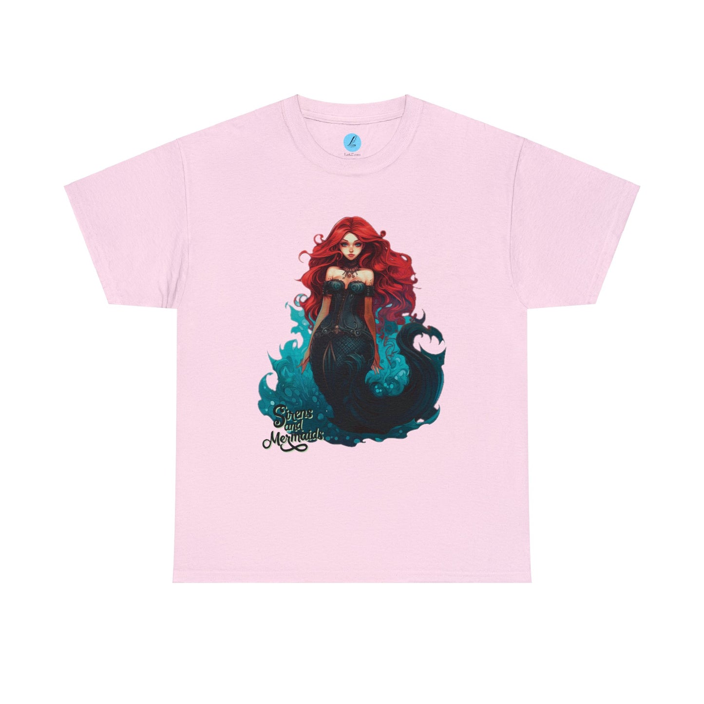 Mermaids and Sirens Gothic, Unisex Heavy Cotton Tee