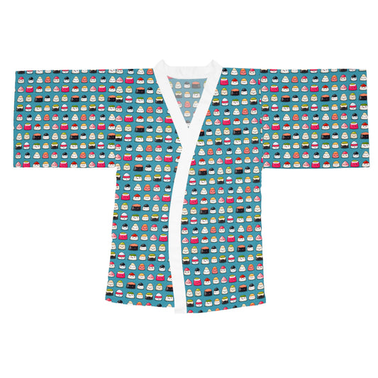 Sushi Master Long Sleeve Kimono Robe