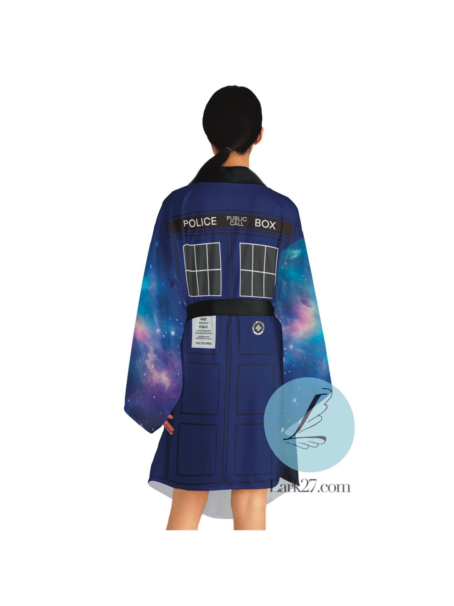 TARDIS Long Sleeve Kimono Robe