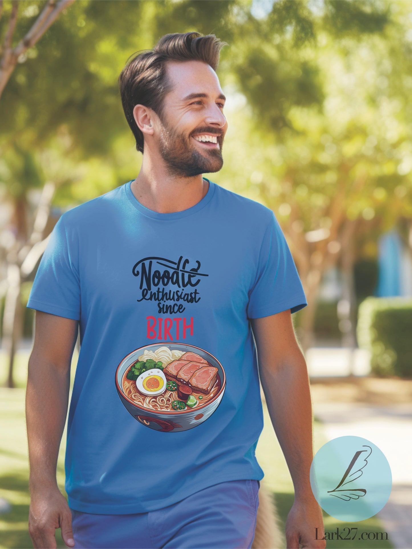 Noodle Enthusiast Since Birth Unisex Heavy Cotton Tee