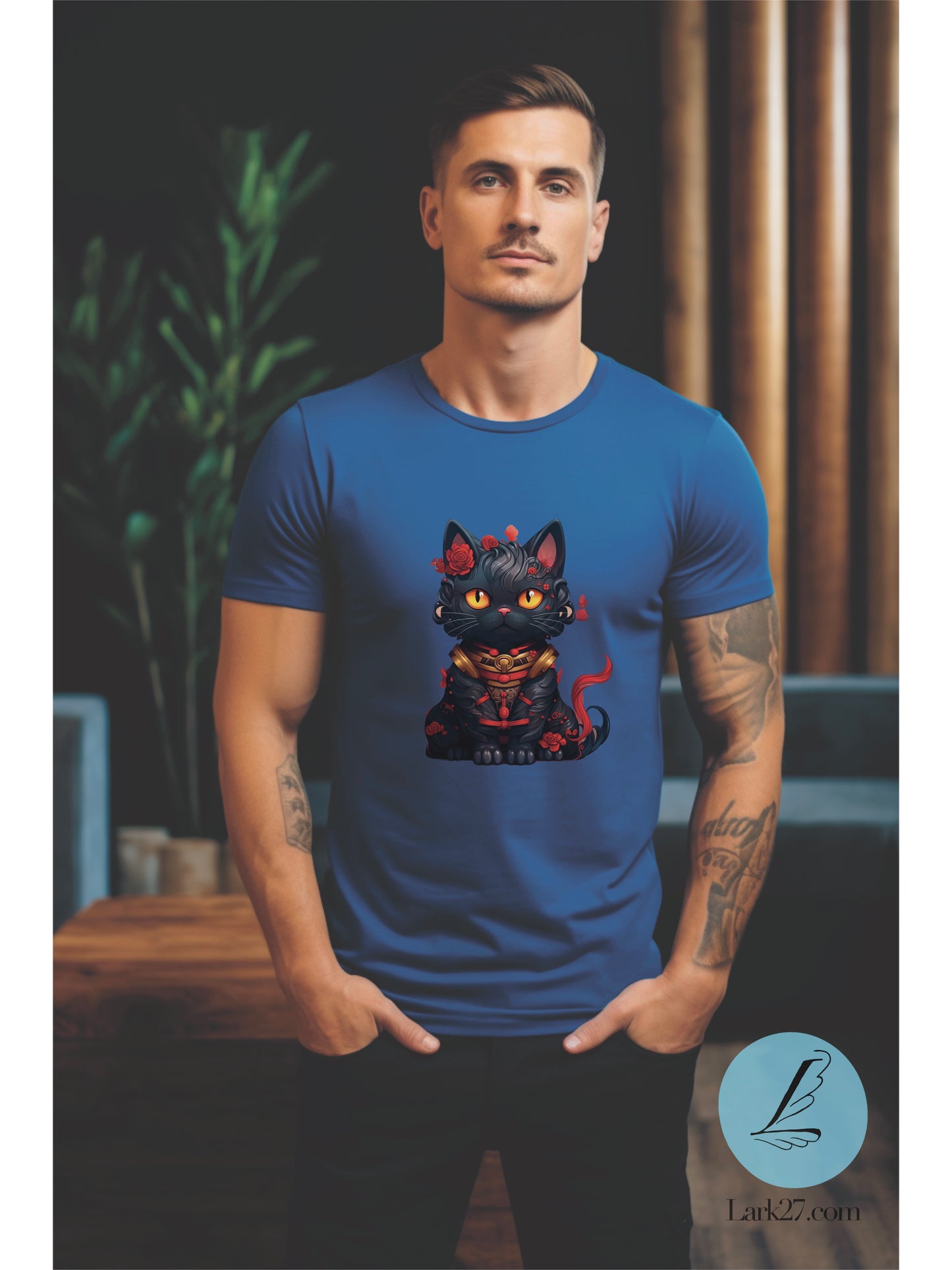 Unlucky Cat Unisex Heavy Cotton Tee