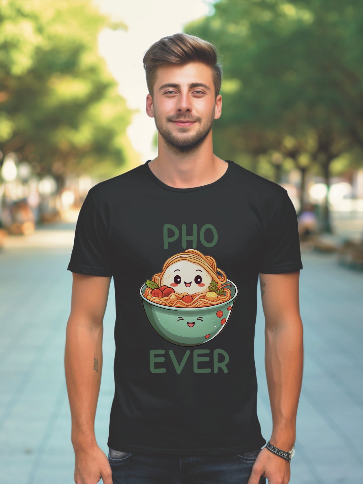 Pho Ever Unisex Heavy Cotton Tee