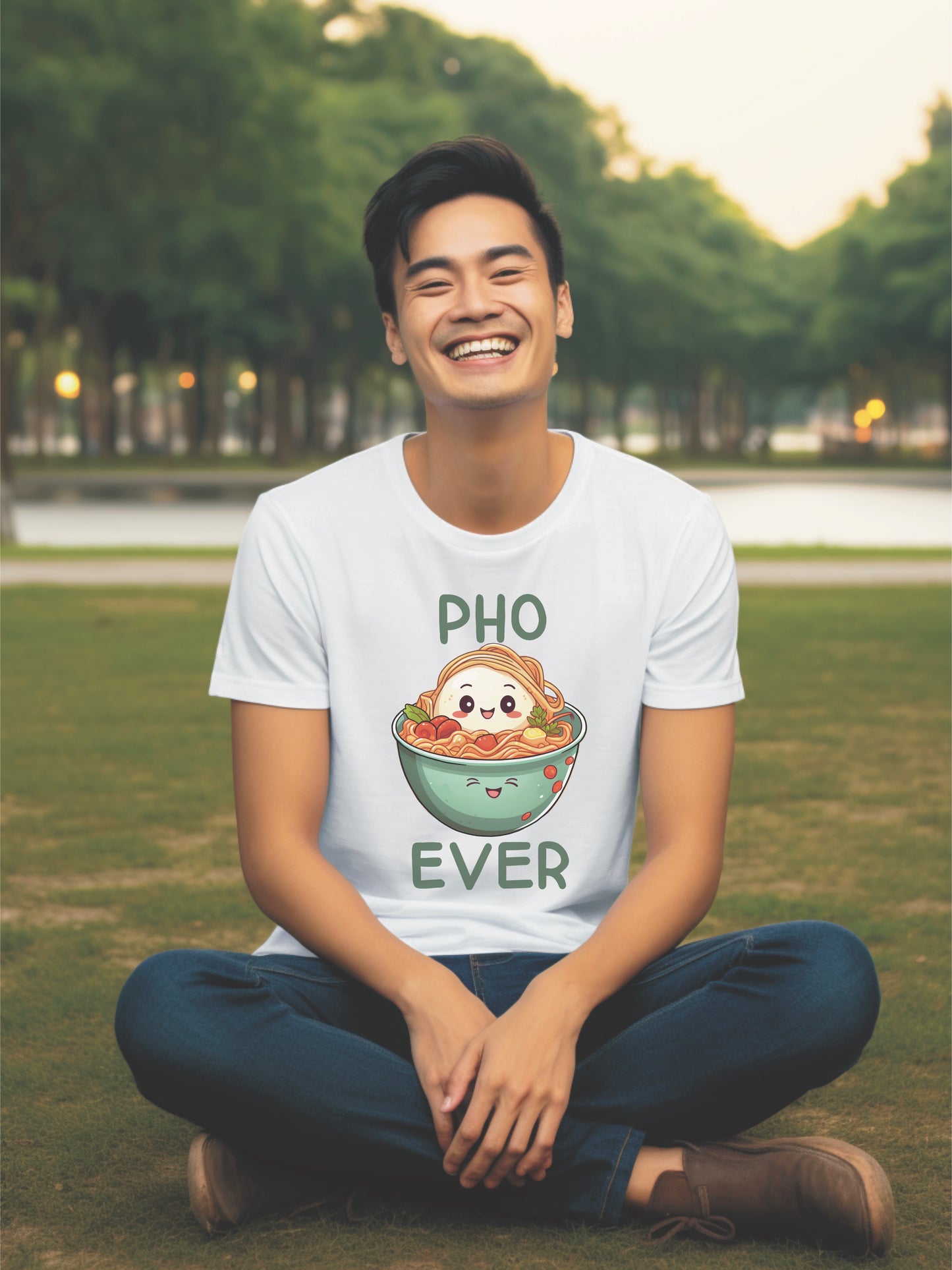 Pho Ever Unisex Heavy Cotton Tee