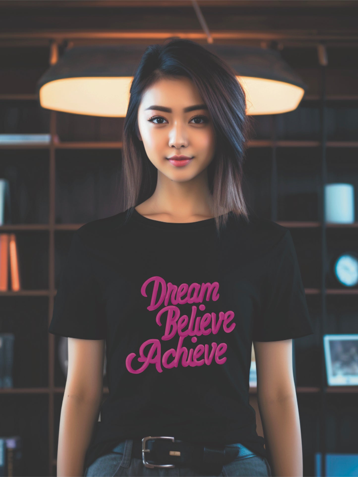 Dream Believe Achieve Unisex Heavy Cotton Tee